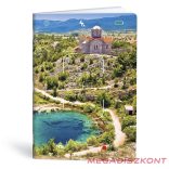 Füzet vonalas LIPAMILL A/4 40 lapos Postcard