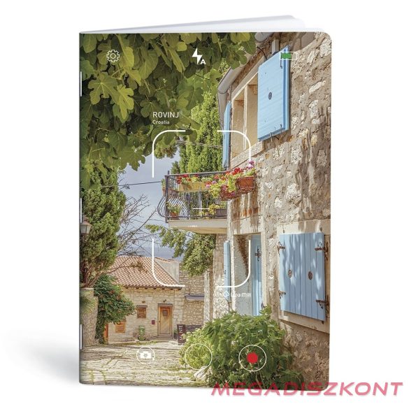 Füzet kockás LIPAMILL A/4 40 lapos Postcard