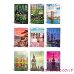 Füzet vonalas LIPAMILL A/4 40 lapos Travel