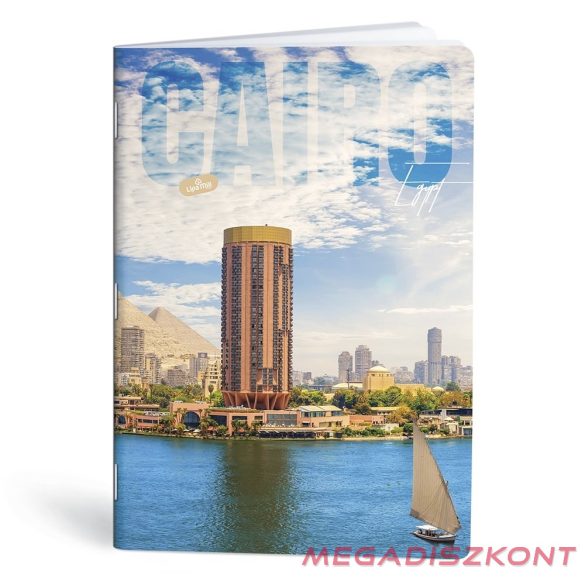 Füzet vonalas LIPAMILL A/4 40 lapos Travel