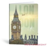 Füzet kockás LIPAMILL A/4 40 lapos Travel