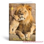 Füzet vonalas LIPAMILL A/4 40 lapos King of lions