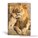 Füzet kockás LIPAMILL A/4 40 lapos King of lions
