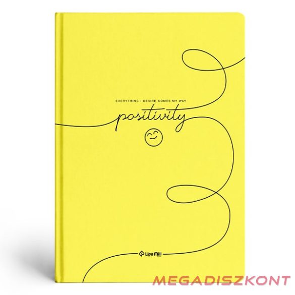 Beírókönyv vonalas LIPAMILL A/4 96 lapos keményfedeles