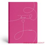 Beírókönyv vonalas LIPAMILL A/4 96 lapos keményfedeles