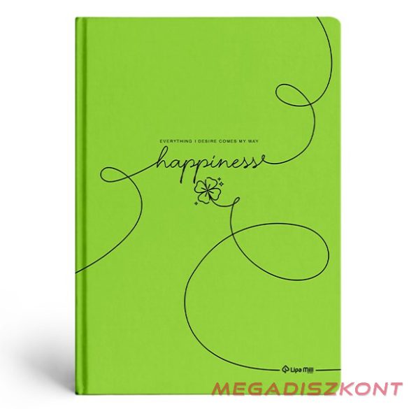 Beírókönyv vonalas LIPAMILL A/4 96 lapos keményfedeles