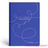 Beírókönyv vonalas LIPAMILL A/4 96 lapos keményfedeles