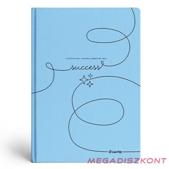 Beírókönyv vonalas LIPAMILL A/4 96 lapos keményfedeles