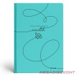 Beírókönyv vonalas LIPAMILL A/4 96 lapos keményfedeles