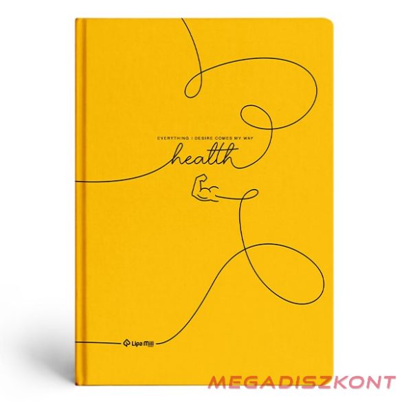 Beírókönyv kockás LIPAMILL A/4 96 lapos keményfedeles