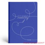 Beírókönyv kockás LIPAMILL A/4 96 lapos keményfedeles