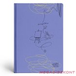 Beírókönyv kockás LIPAMILL A/5 96 lapos keményfedeles