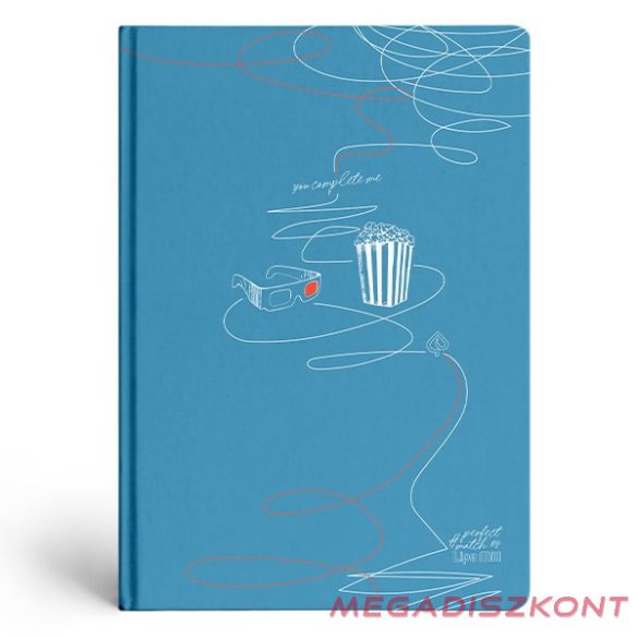 Beírókönyv kockás LIPAMILL A/5 96 lapos keményfedeles