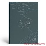 Beírókönyv kockás LIPAMILL A/5 96 lapos keményfedeles