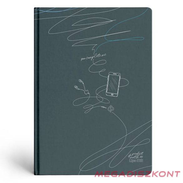 Beírókönyv kockás LIPAMILL A/5 96 lapos keményfedeles