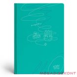 Beírókönyv kockás LIPAMILL A/5 96 lapos keményfedeles