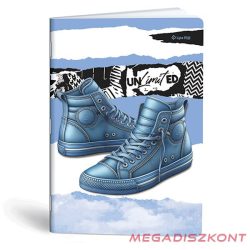 Füzet vonalas LIPAMILL A/4 40 lapos Sneaker