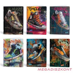 Füzet vonalas LIPAMILL A/4 40 lapos Sneaker
