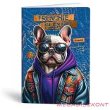 Füzet kockás LIPAMILL A/4 40 lapos Fashion animal