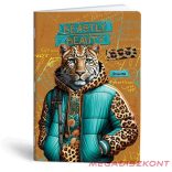 Füzet kockás LIPAMILL A/4 40 lapos Fashion animal