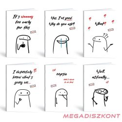 Füzet vonalas LIPAMILL A/4 40 lapos Meme