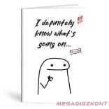 Füzet vonalas LIPAMILL A/4 40 lapos Meme