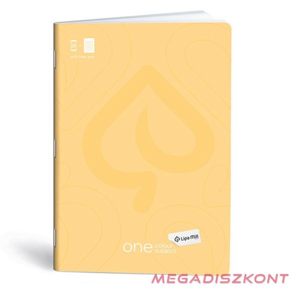 Füzet kockás LIPAMILL A/4 40 lapos One colour
