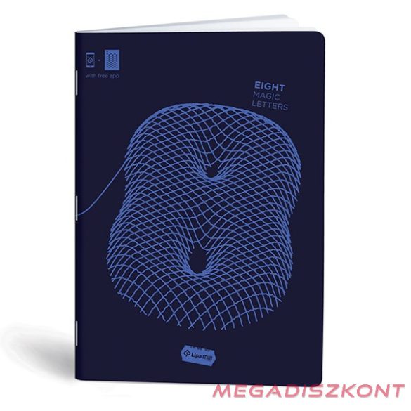 Füzet vonalas LIPAMILL A/4 40 lapos Numbers