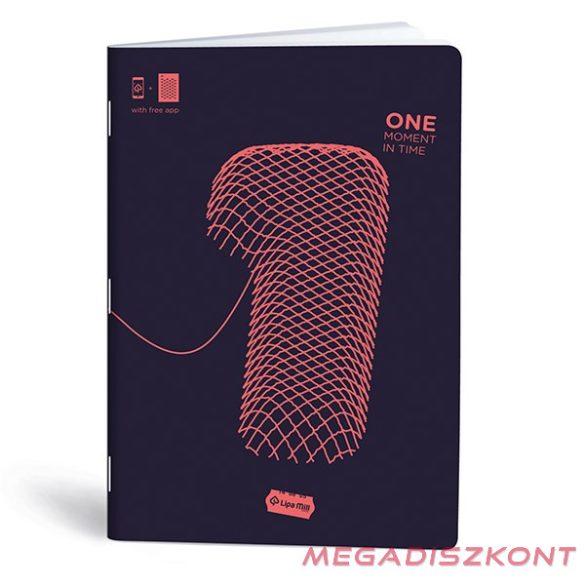 Füzet kockás LIPAMILL A/4 40 lapos Numbers