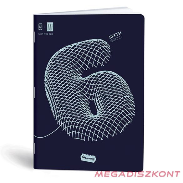 Füzet kockás LIPAMILL A/4 40 lapos Numbers