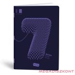 Füzet kockás LIPAMILL A/4 40 lapos Numbers