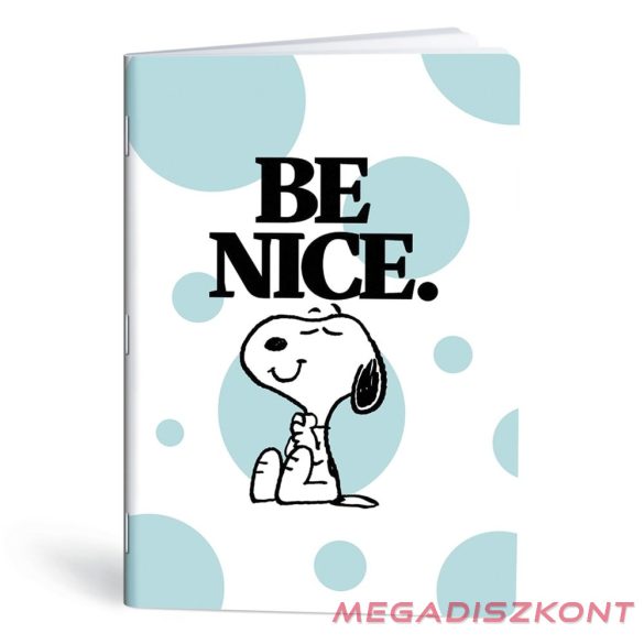 Füzet vonalas LIPAMILL A/4 40 lapos Snoopy