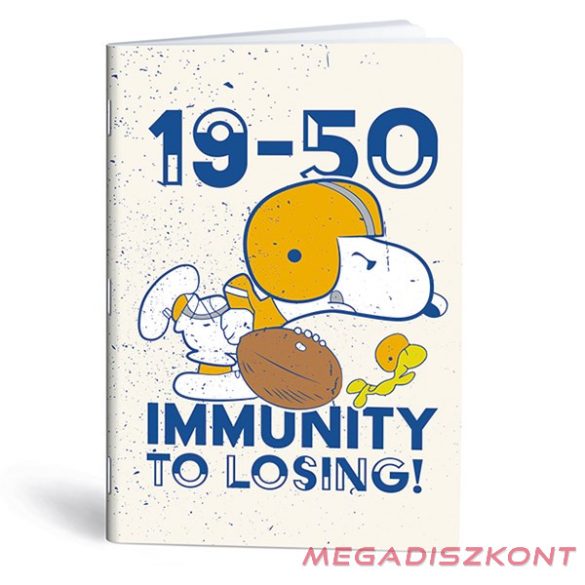 Füzet kockás LIPAMILL A/4 40 lapos Snoopy
