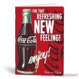 Füzet vonalas LIPAMILL A/4 40 lapos Coca-Cola
