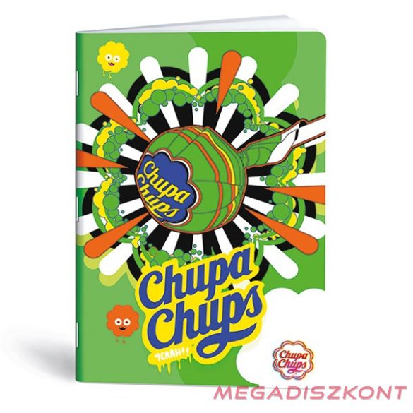 Füzet vonalas LIPAMILL A/4 40 lapos Chupa Chups