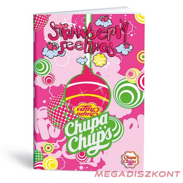 Füzet kockás LIPAMILL A/4 40 lapos Chupa Chups