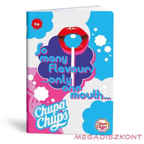 Füzet kockás LIPAMILL A/4 40 lapos Chupa Chups