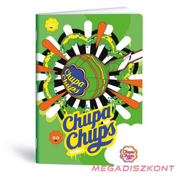 Füzet kockás LIPAMILL A/4 40 lapos Chupa Chups