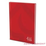 Beírókönyv kockás LIPAMILL A/4 192 lapos Office keményfedeles