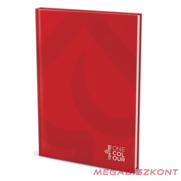 Beírókönyv kockás LIPAMILL A/4 192 lapos Office keményfedeles