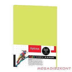   Fénymásolópapír színes OPTIMA A/4 75 g neon zöld 100 ív/csomag