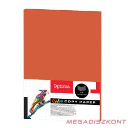   Fénymásolópapír színes OPTIMA A/4 80 g téglavörös 100 ív/csomag