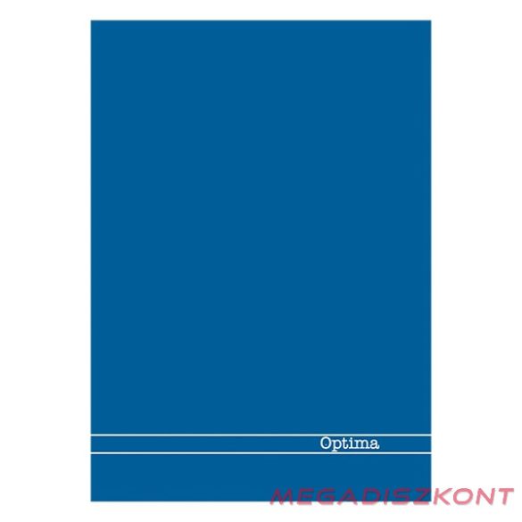 Beírókönyv franciakockás  OPTIMA A/4 96 lapos keményfedelű vegyes színben