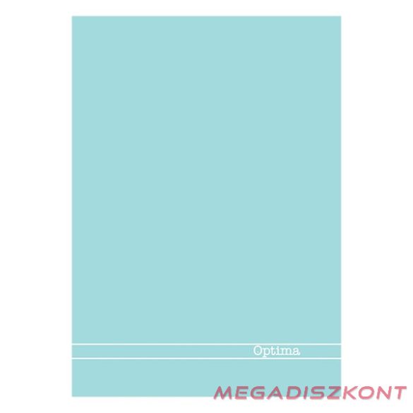 Beírókönyv franciakockás  OPTIMA A/4 96 lapos keményfedelű vegyes színben