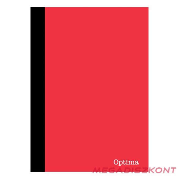 Beírókönyv kockás OPTIMA A/4 60 lapos keményfedelű