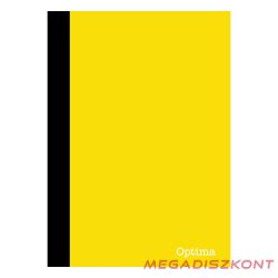 Beírókönyv vonalas OPTIMA A/4 60 lapos keményfedelű