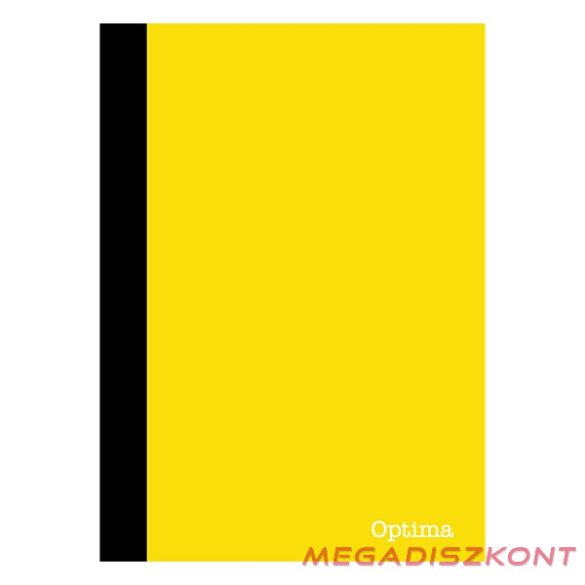 Beírókönyv vonalas OPTIMA A/4 60 lapos keményfedelű