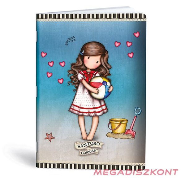 Füzet vonalas LIPAMILL A/5 40 lapos Santoro