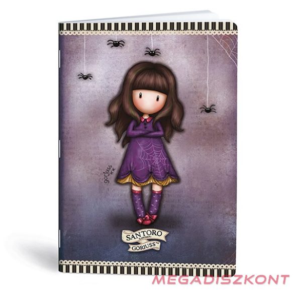 Füzet vonalas LIPAMILL A/5 40 lapos Santoro