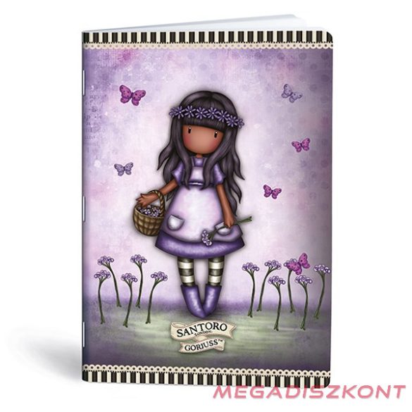 Füzet vonalas LIPAMILL A/5 40 lapos Santoro